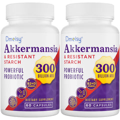 Dmeisy Akkermansia bottle with capsules for daily gut support