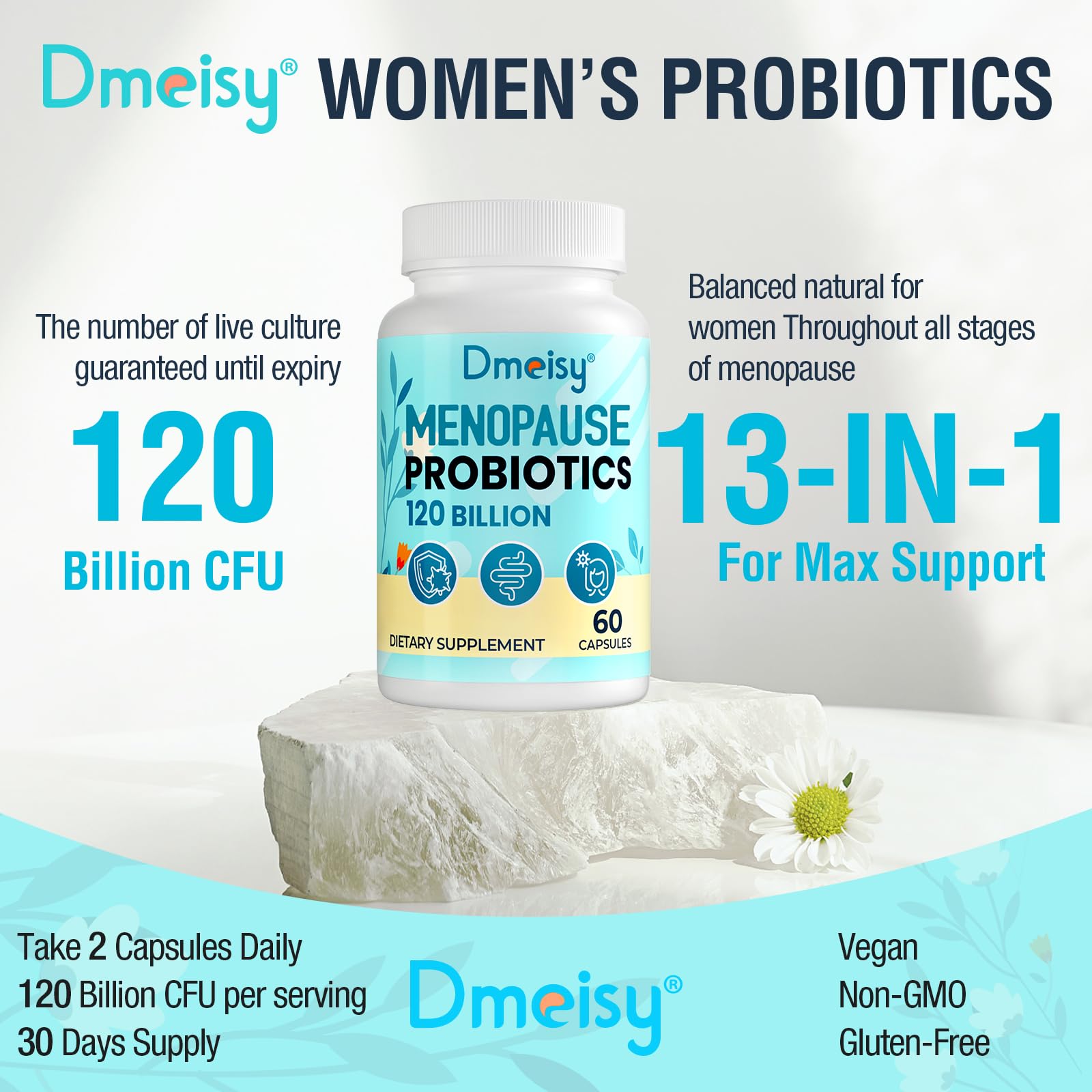 Dmeisy organic formula label emphasizing natural ingredients