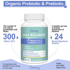 USA-made seal on Dmeisy Probiotics bottle for quality assurance