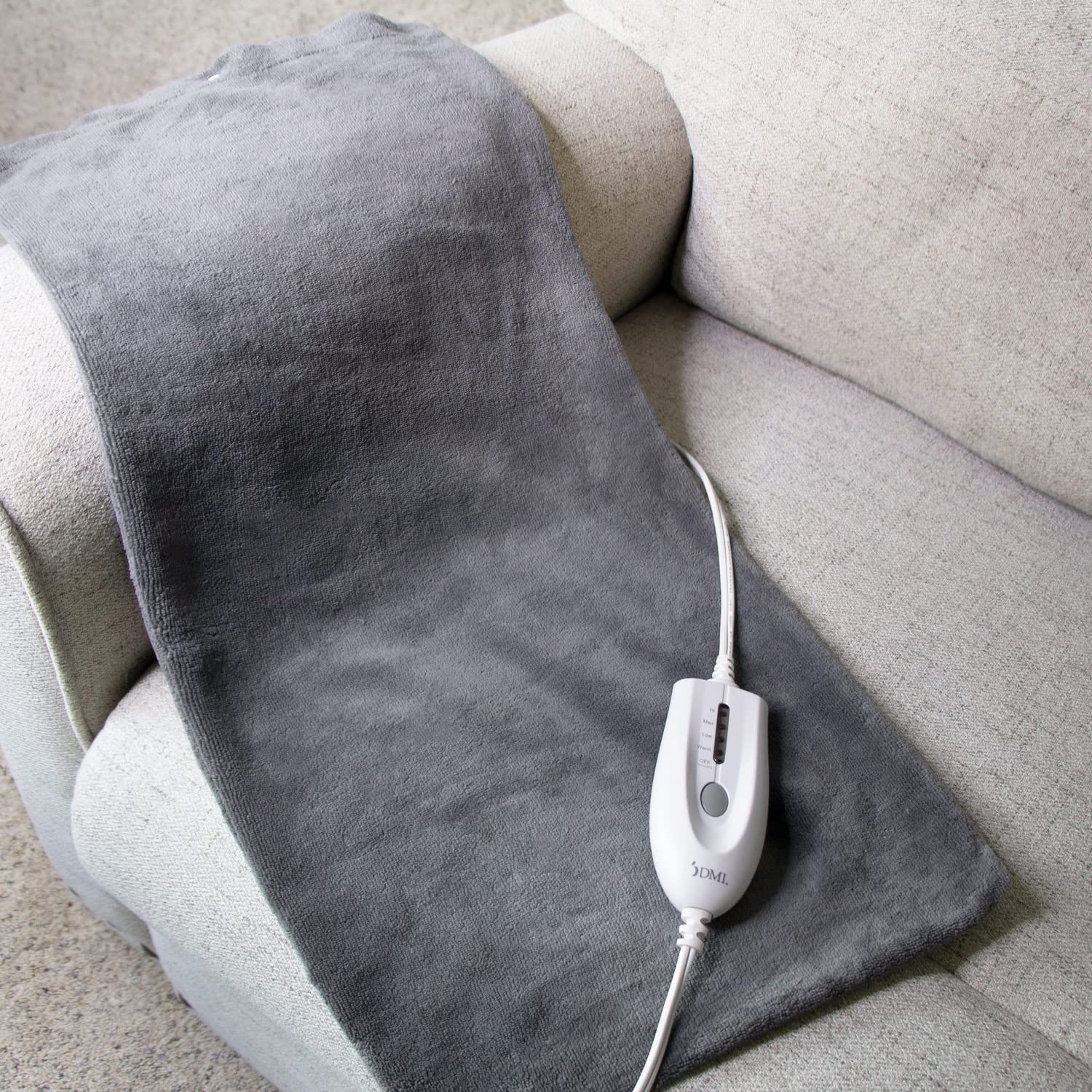 Auto-off safety feature powers the pad down after two hours of use.