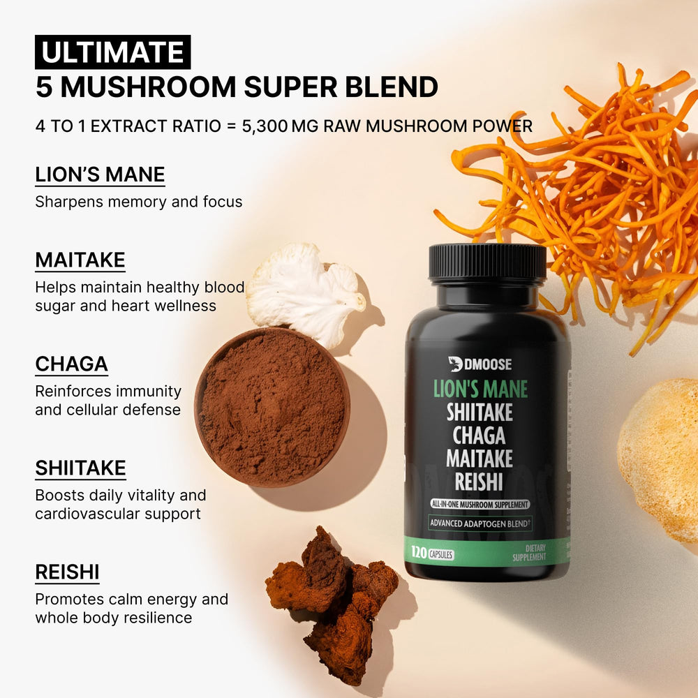 DMoose Fitness Sustained energy capsules imply steady daytime vitality
