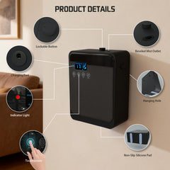 DMPWNEBL Bluetooth app control enables remote fragrance scheduling