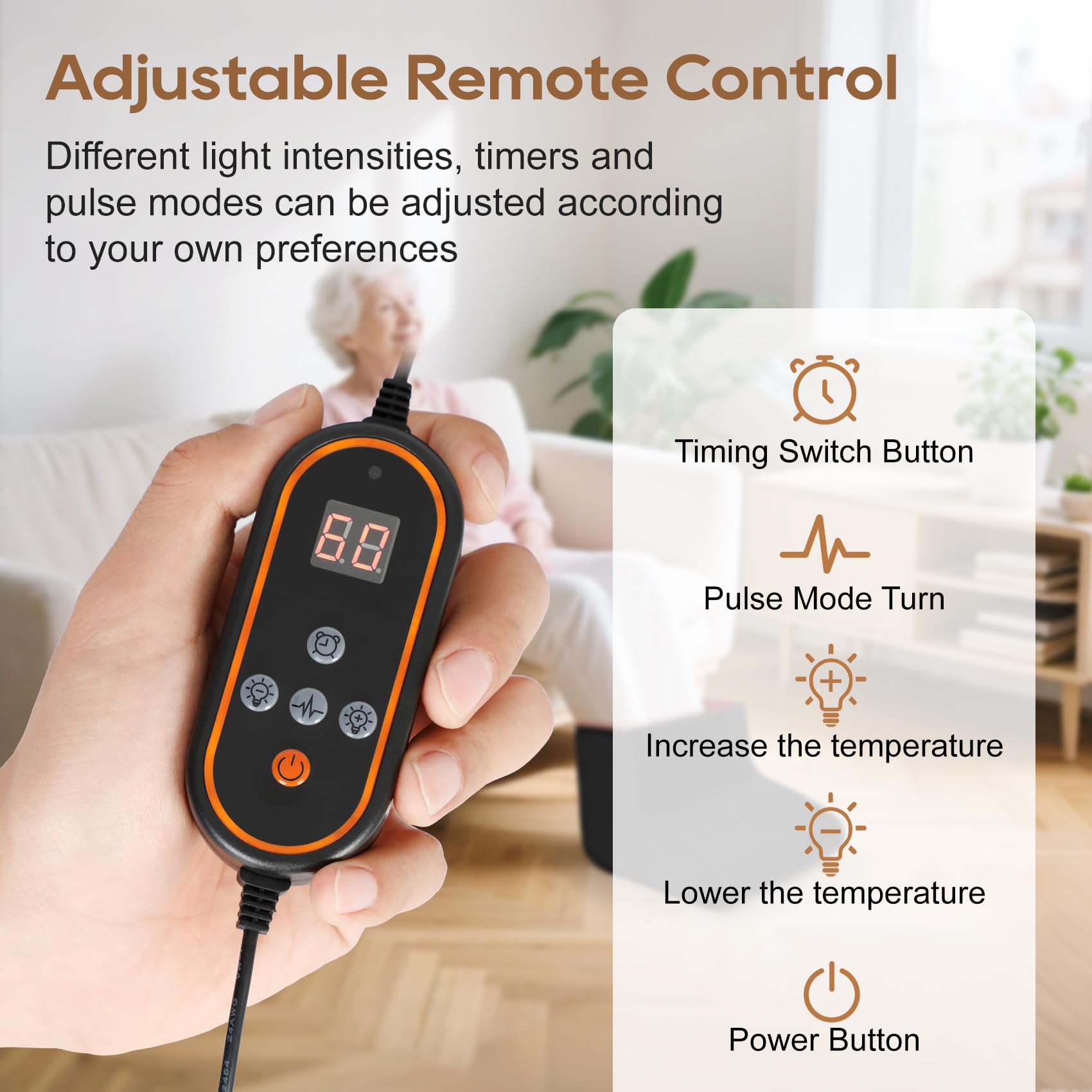Dmzosmd compact portable foot therapy boot for home and travel.