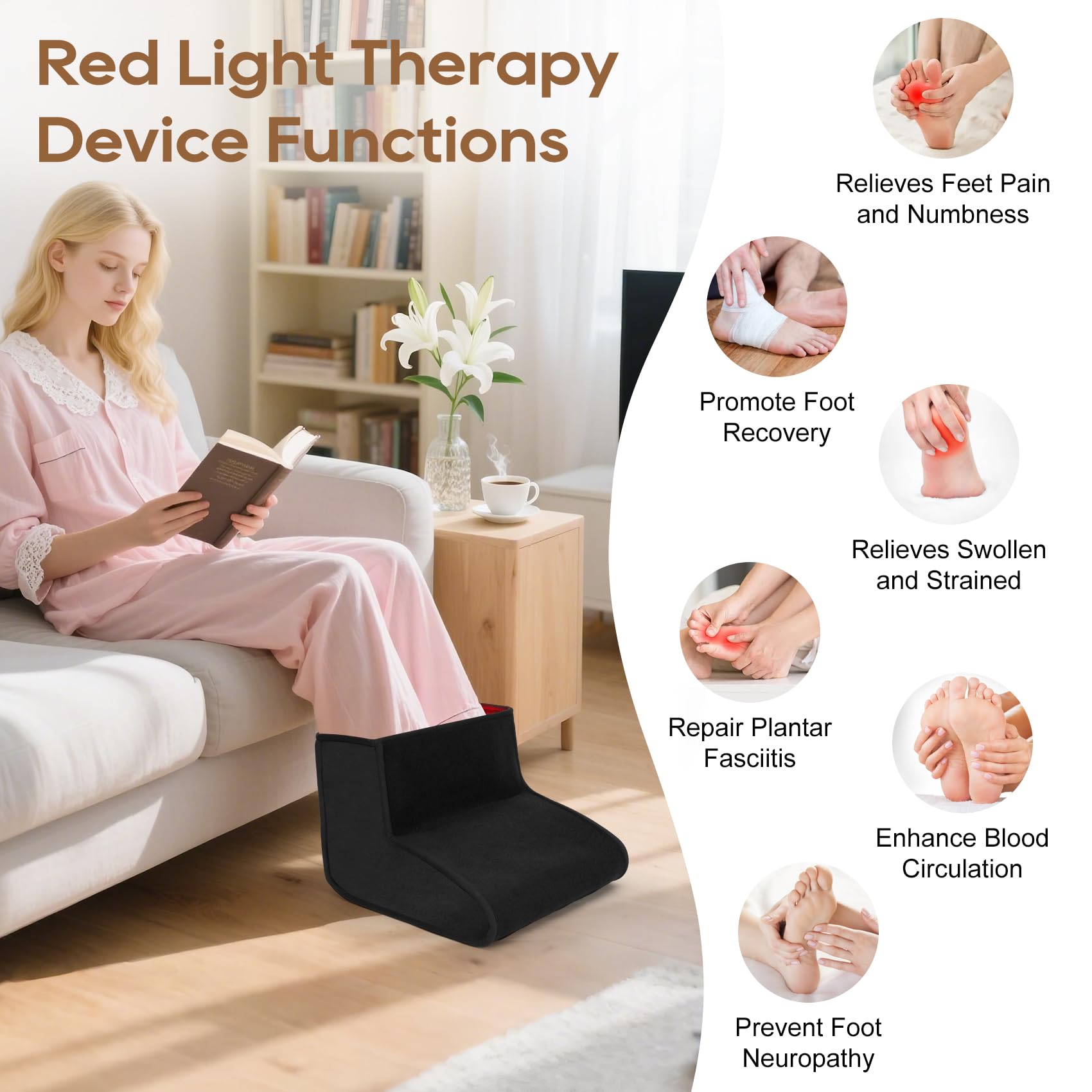 Dmzosmd device with adjustable controller showing temperature and timer options.