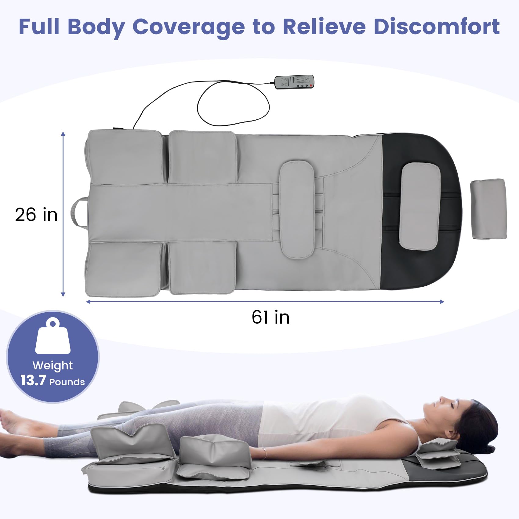 Dmzosmd family-friendly pillows adjust to different heights