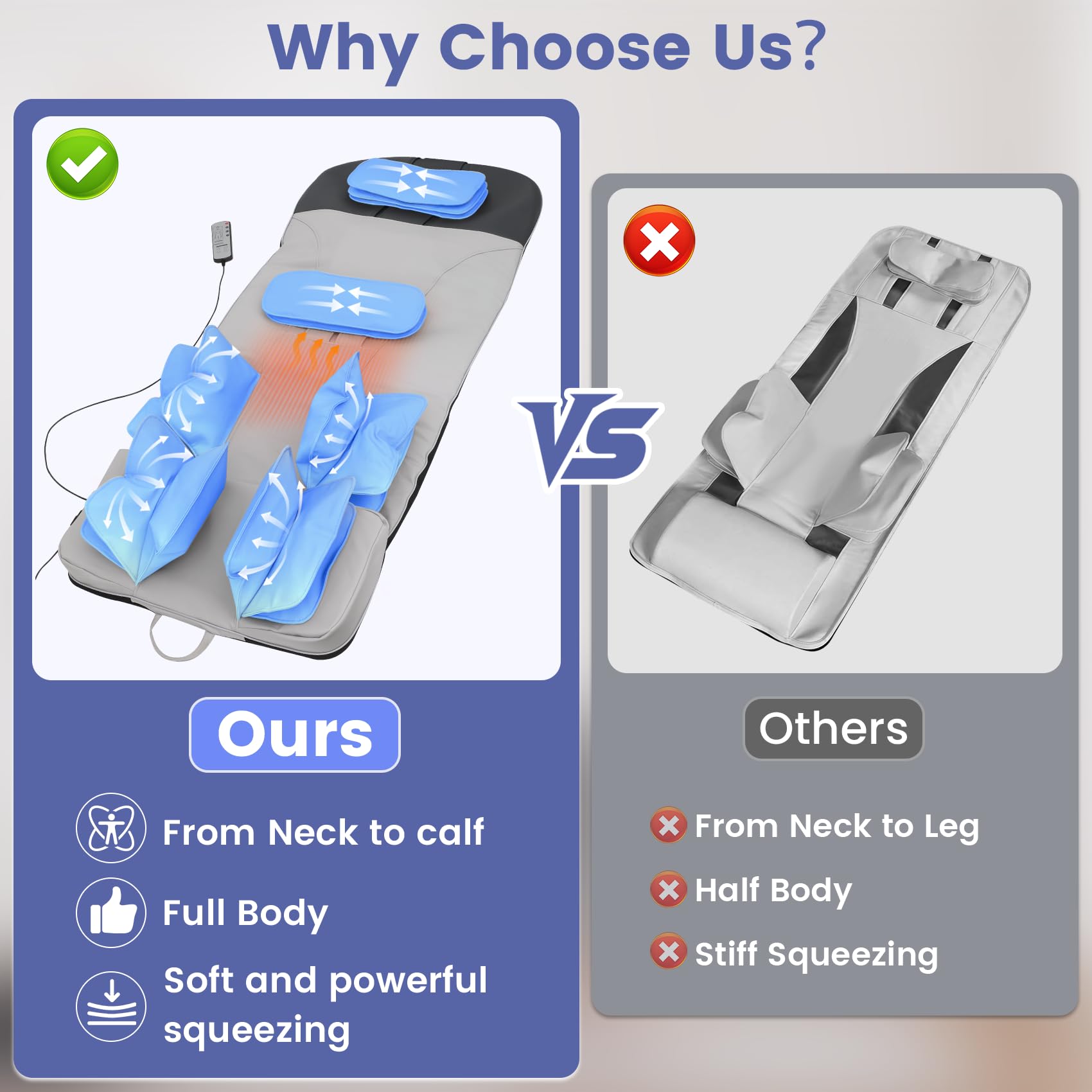 Dmzosmd waist airbags offer targeted traction to ease fatigue