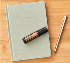 doTERRA Motivate Touch packaging box seen from above