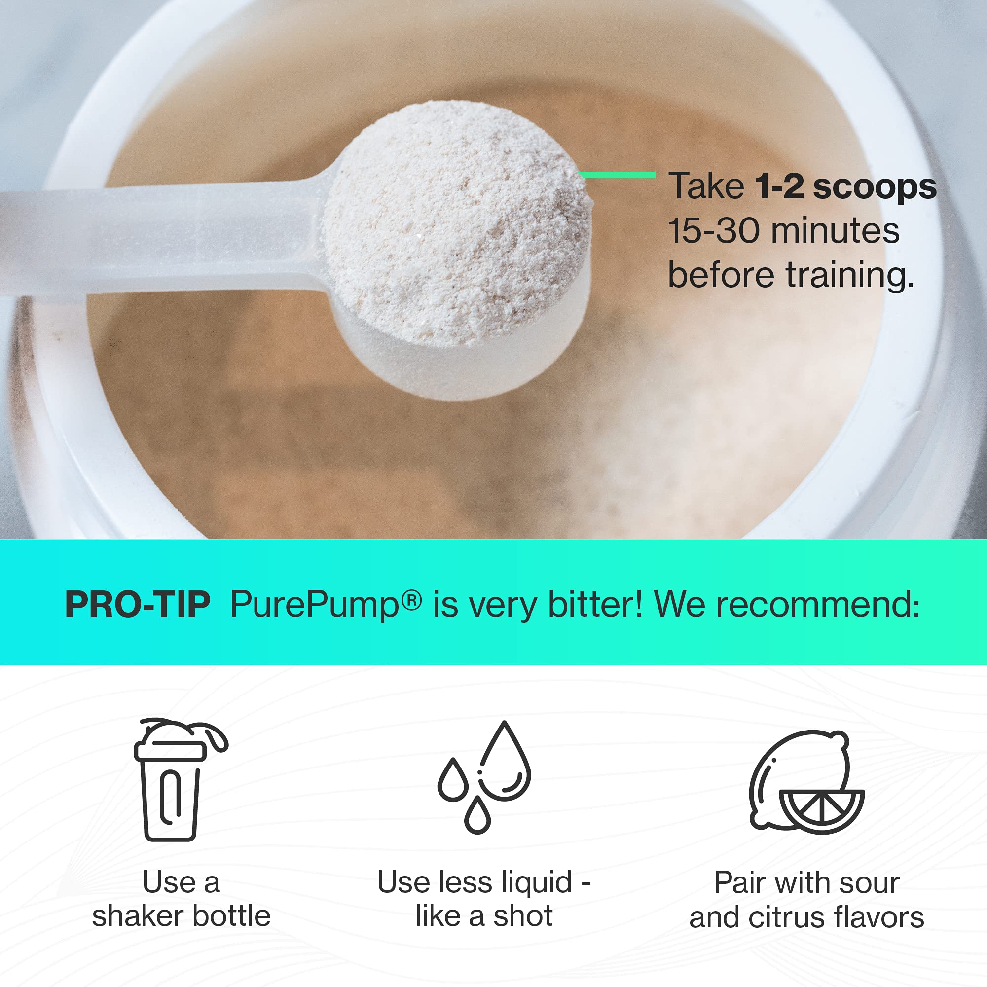 Do Vitamins PurePump BCAA blend closeup suggests support for muscle recovery