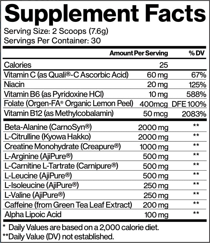 Do Vitamins PurePump vegan keto labels emphasize diet-friendly, sugar-free pre-workout