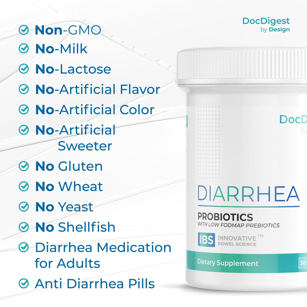 DocDigest by Design travel pack shows on-the-go IBS support.