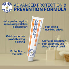 Doctor Butler's package highlights USA manufacturing and quality control