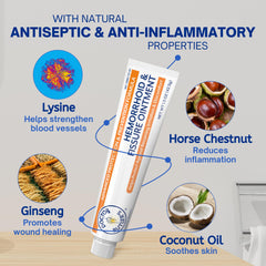 USA manufactured Doctor Butler's ointment packaging with quality controls