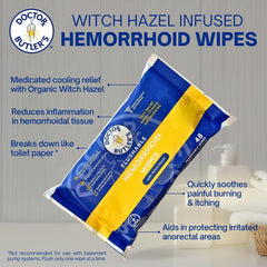 Doctor Butler's plant-sourced fibers feel soft on sensitive skin.