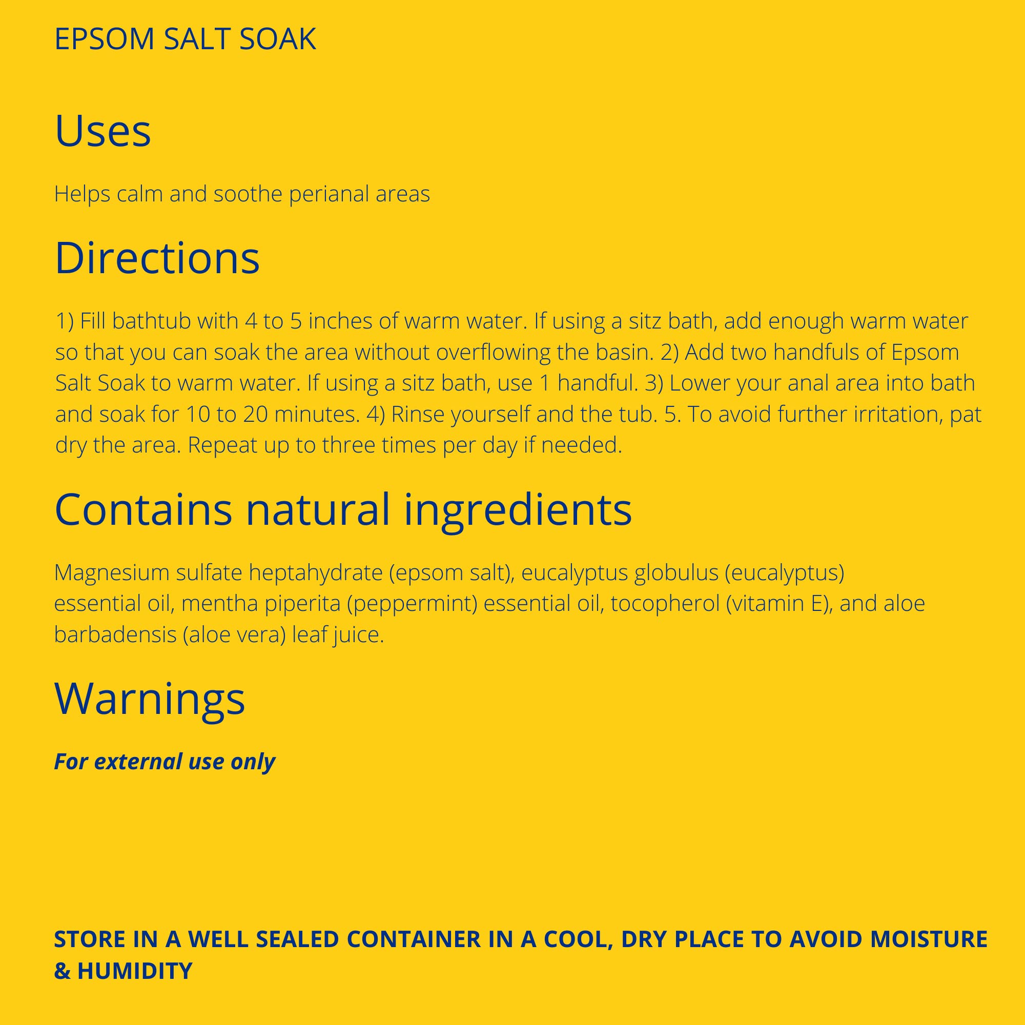 Doctor Butler's USA-made label signaling quality and safety
