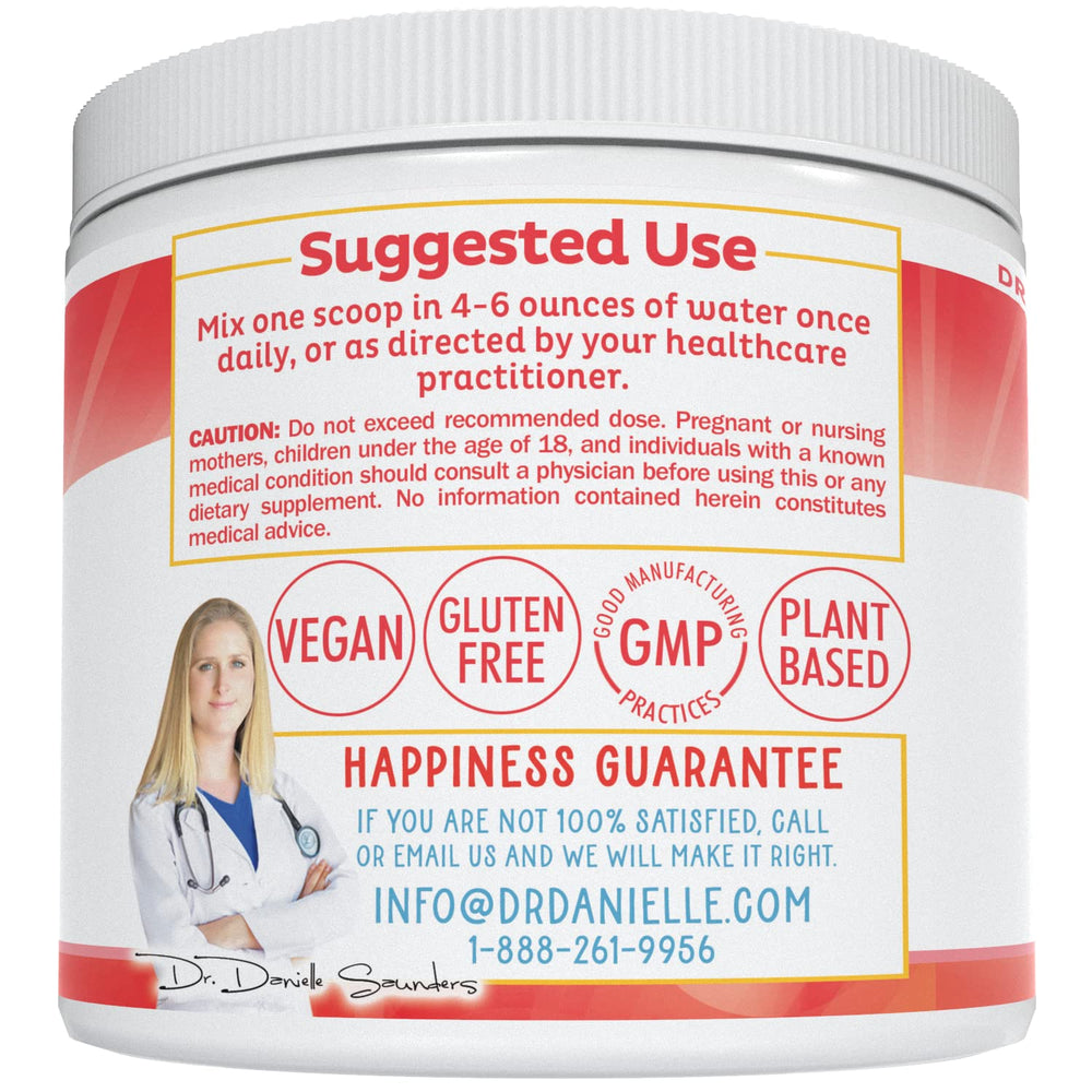 Doctor Danielle Clean formulation graphic emphasizes gentle daily digestive comfort