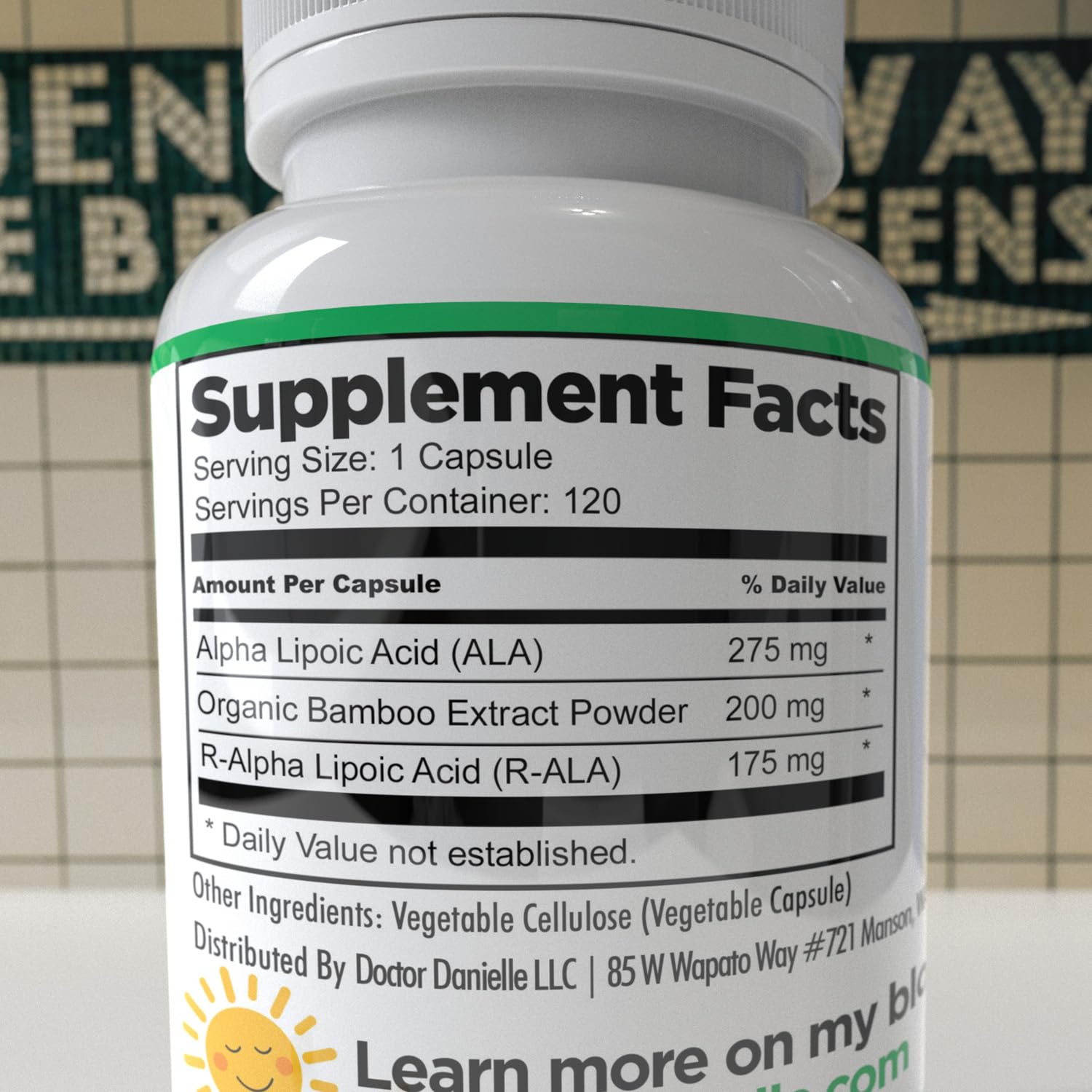 Doctor Danielle non-GMO and gluten-free label highlights allergy-friendly formula