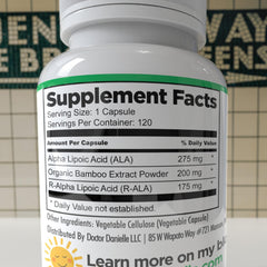Doctor Danielle non-GMO and gluten-free label highlights allergy-friendly formula