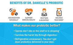 Doctor Danielle Probiotic daily-use setup, bottle ready for routine gut health