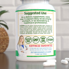 Doctor Danielle vegan and soy-free capsules for clean daily supplementation