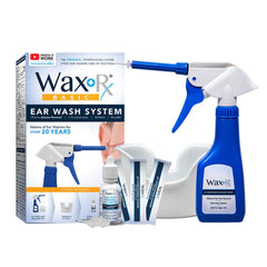 Doctor Easy Wax-Rx Ear Wash System bundle for at-home ear care and convenience.