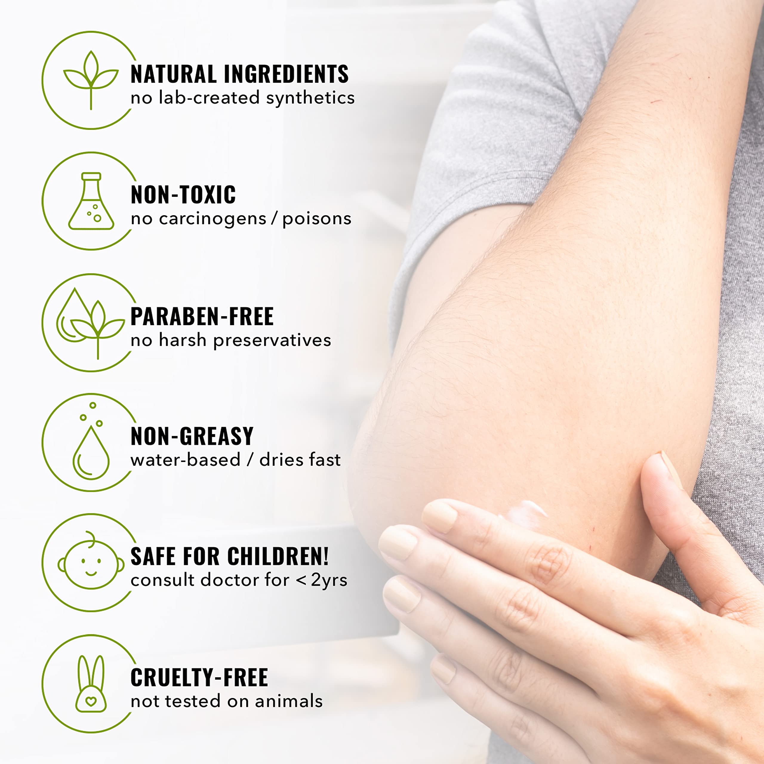 Doctor Hoy's pain-relief gel ideal for pre- or post-workout recovery.