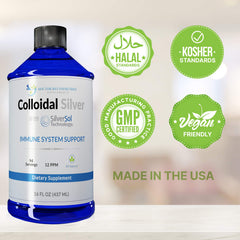 DOCTOR RECOMMENDED SUPPLEMENTS colloidal silver USA-made packaging and quality assurance.