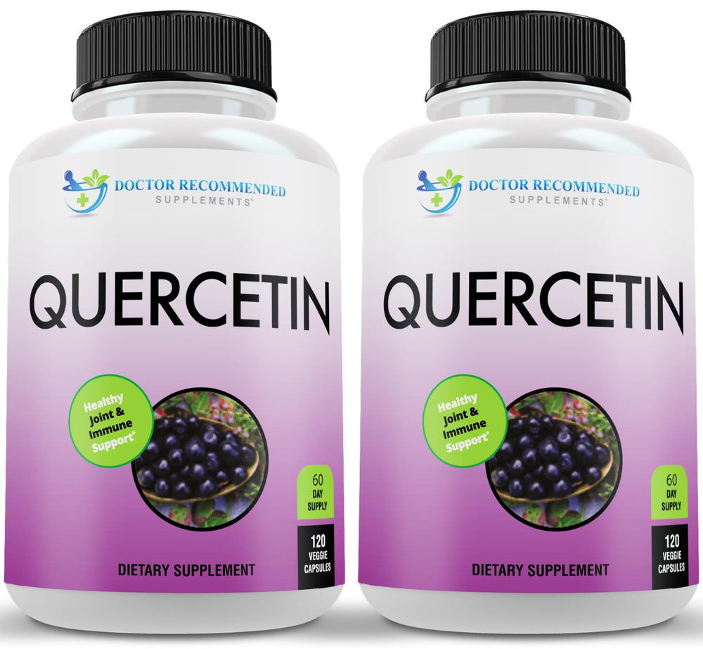 DOCTOR RECOMMENDED SUPPLEMENTS quercetin 1000mg bottle shows high potency for daily use