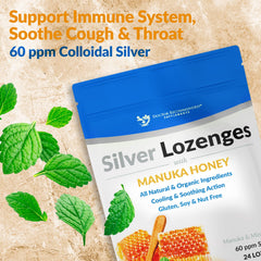 Doctor Recommended Supplements travel-pack lozenges easy to carry.