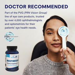 Doctor's Advantage Daily Shield capsules closeup emphasizes easy, convenient daily supplementation