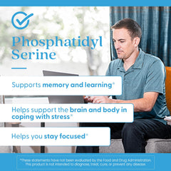Doctor's Best Best Phosphatidyl Serine 100 vegan label close-up