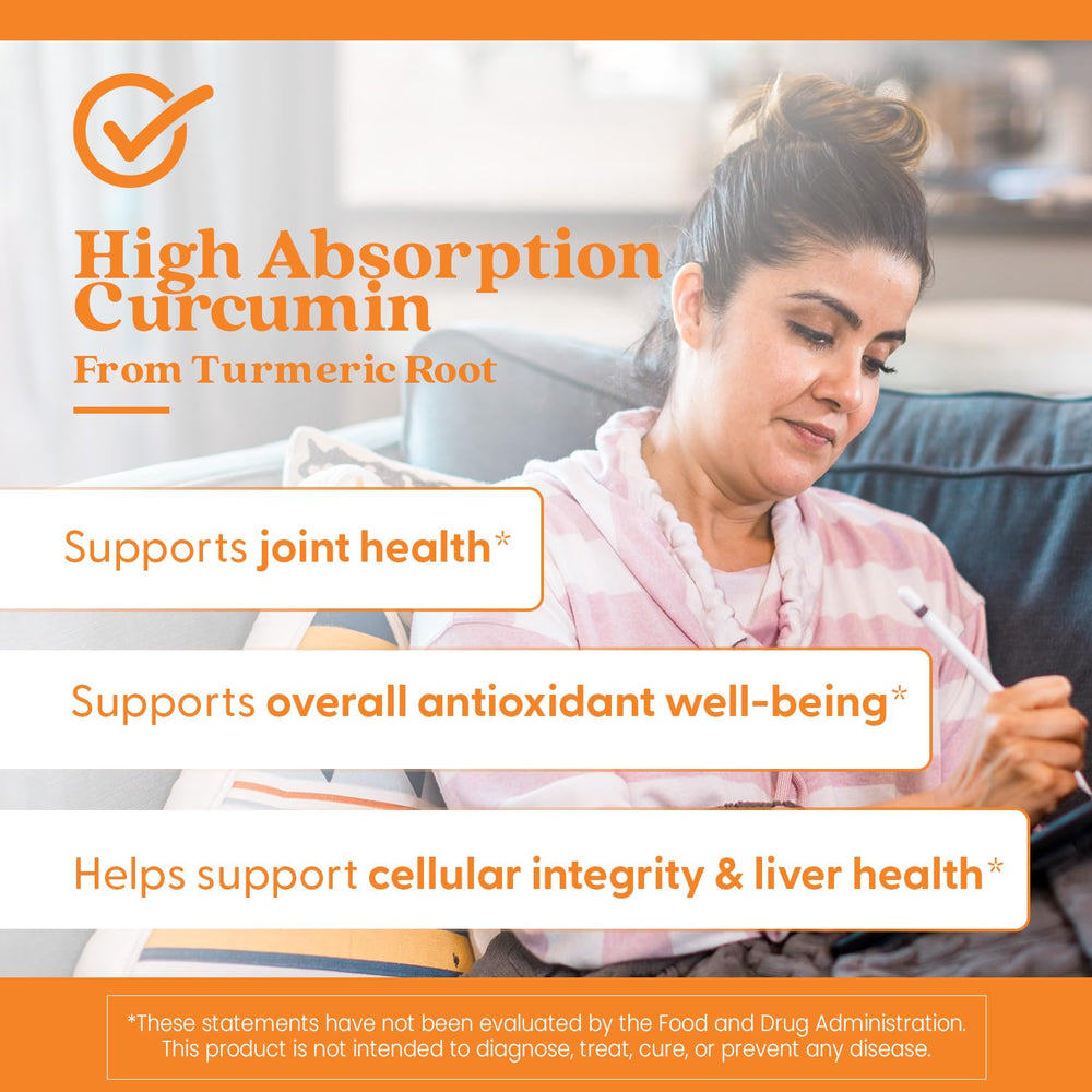 Doctor's Best Bioperine-enhanced formula supports absorption.