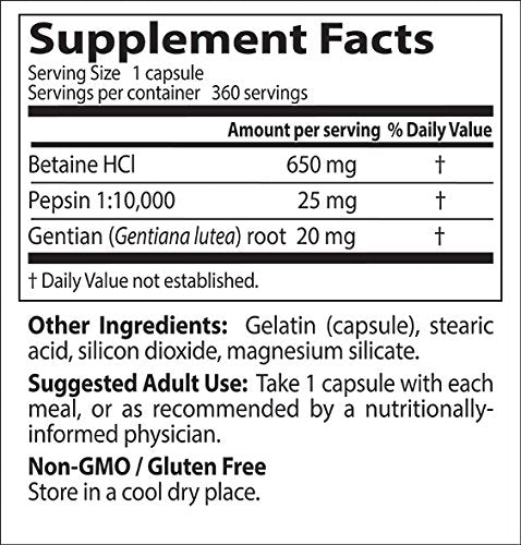 Doctor's Best bottle front with seal signals reliable digestive support.