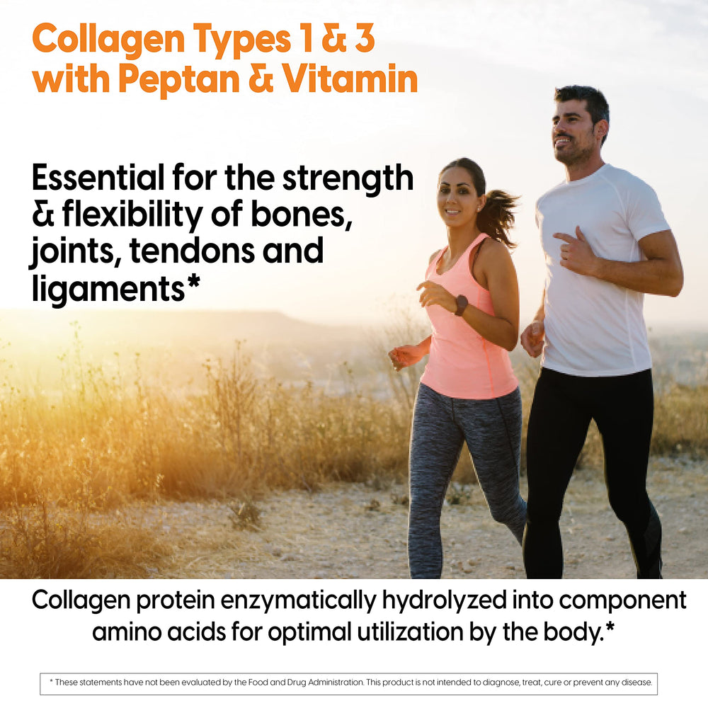 Doctor's Best collagen lifestyle image showing daily use on kitchen counter