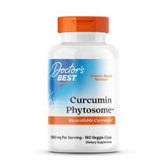 Doctors Best Curcumin Phytosome bottle highlighting high-bioavailability formula for joints