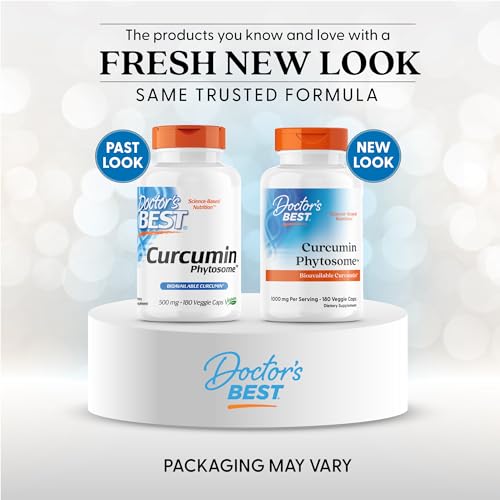Doctors Best Curcumin Phytosome capsules ready for daily use supporting joint comfort