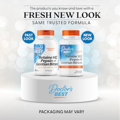 Doctor's Best Gentian bitters capsules provide digestive support through herbal bitterness.