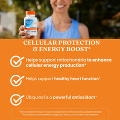 Ingredients panel highlighting science-backed Kaneka Ubiquinol formulation by Doctor's Best.