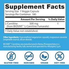 Nutrition facts panel on Doctor's Best label notes gluten-free and soy-free