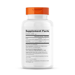 Doctor's Best Lutein softgel capsule closeup emphasizes smooth texture and premium quality on display.