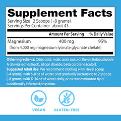 Front of Doctor's Best magnesium powder package highlighting chelated formula