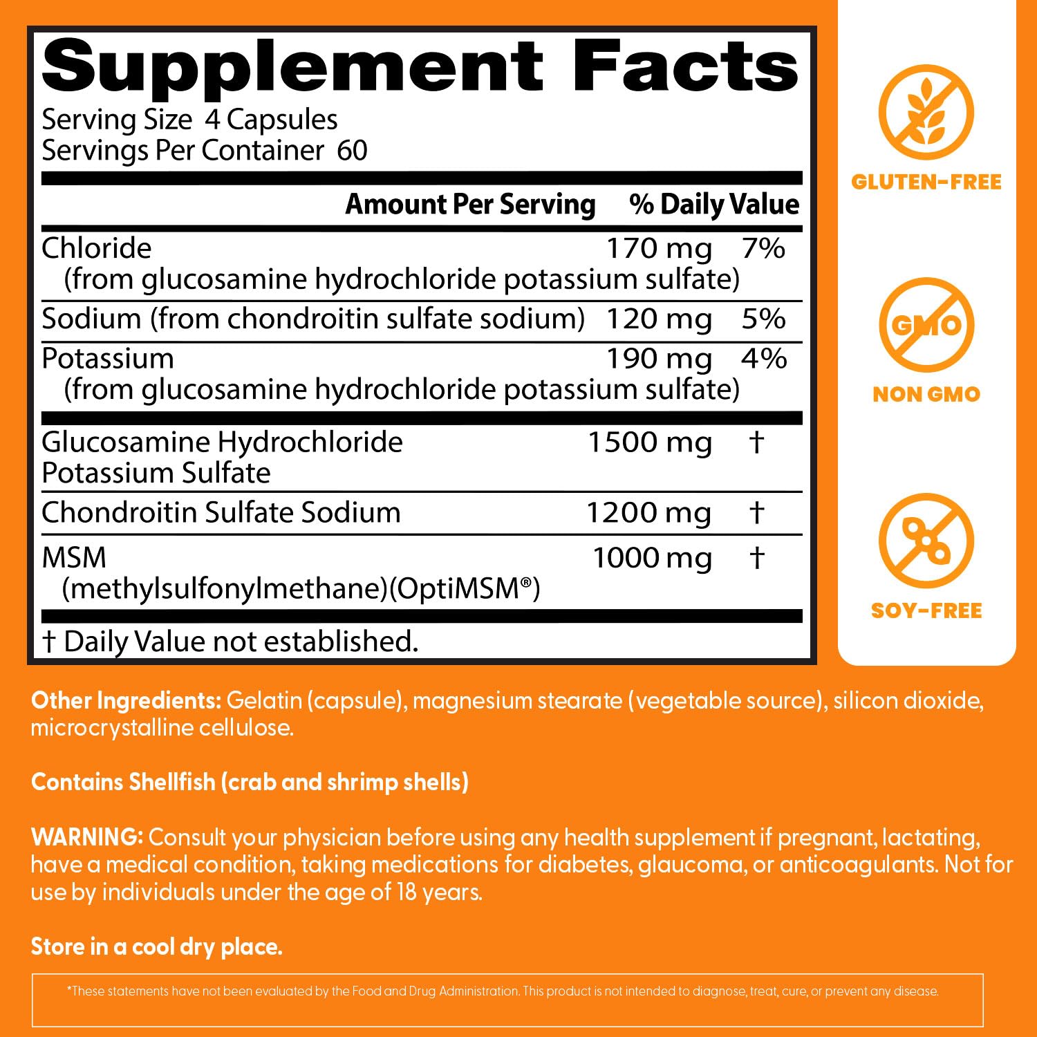 Doctor's Best msm capsules close-up highlights OptiMSM for potential flexibility
