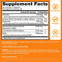 Doctor's Best msm capsules close-up highlights OptiMSM for potential flexibility