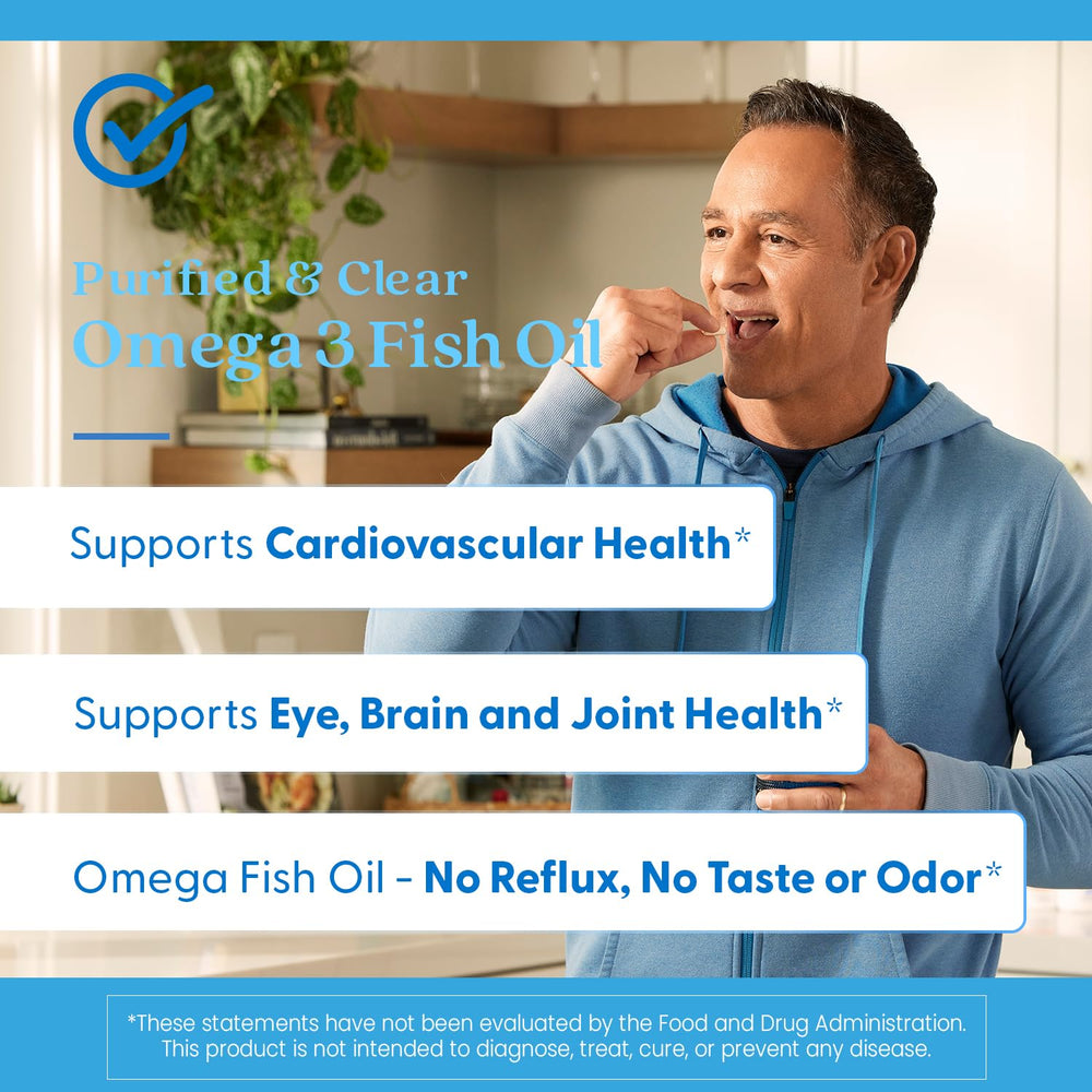 Doctor's Best non-GMO gluten-free omega-3 softgels for everyday allergy-friendly use