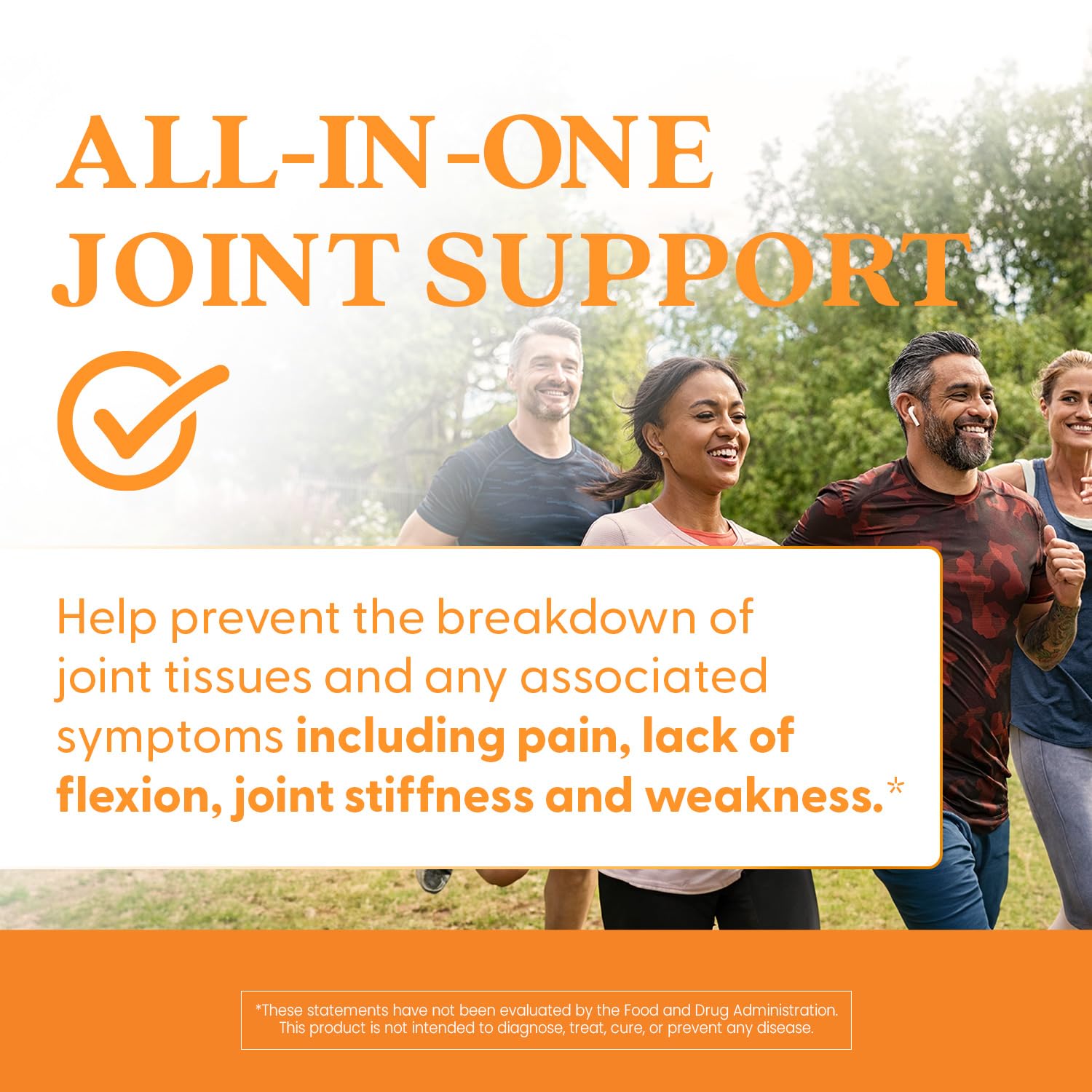 Bottle and packaging suggest a six-month supply for ongoing joint support.