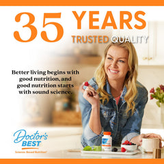 Vegan, gluten-free capsules from Doctor's Best turmeric curcumin.