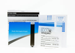 Doctor's Data hair sample collection for at home screening