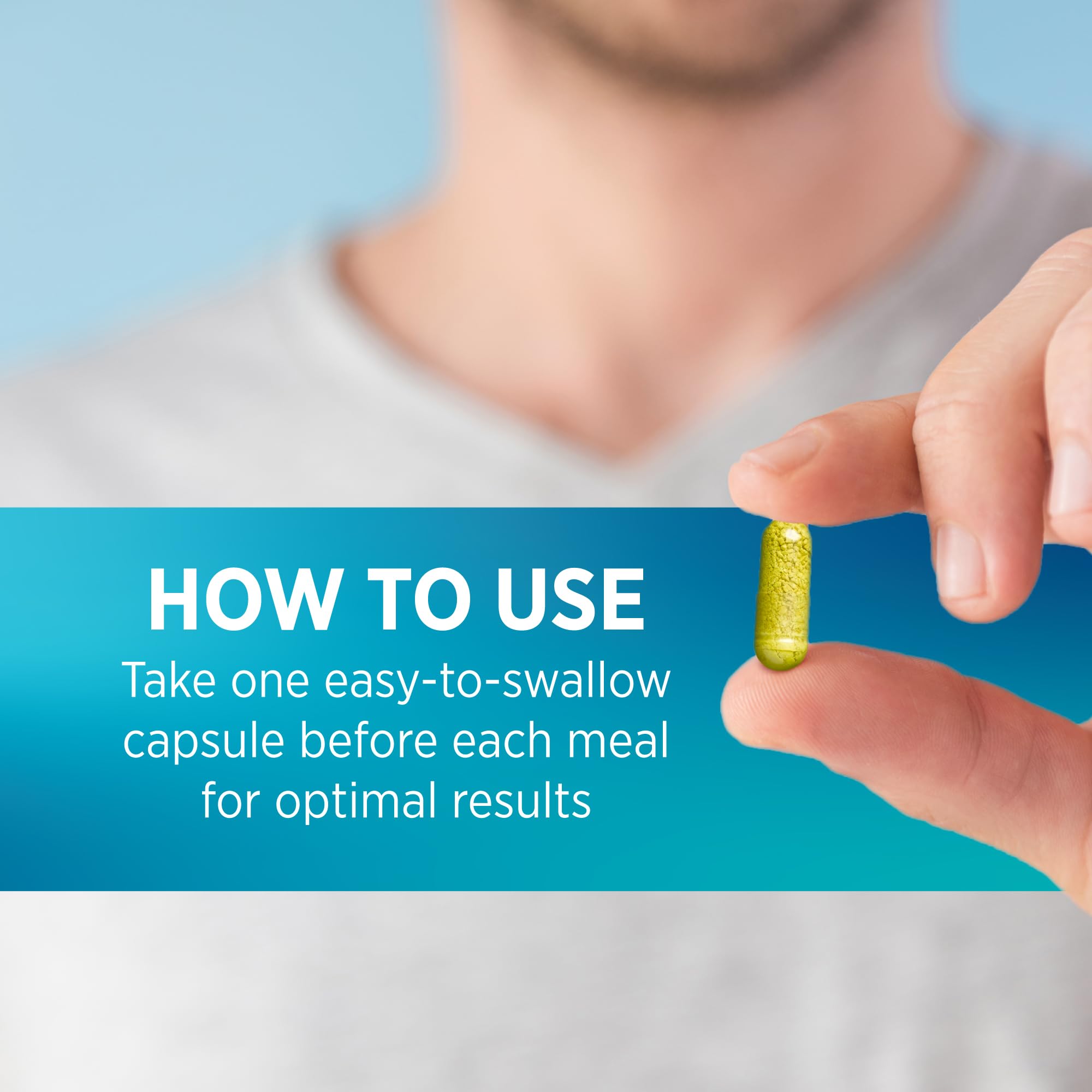 Capsules ready for daily use with meals in DOCTORS' PREFERRED Berberine.