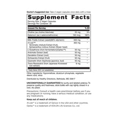 DOCTORS' PREFERRED Liver+ Revive & Restore capsules close-up for easy daily intake