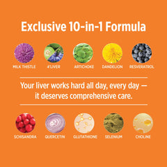 DOCTORS' PREFERRED Liver+ Revive & Restore packaging box in natural setting