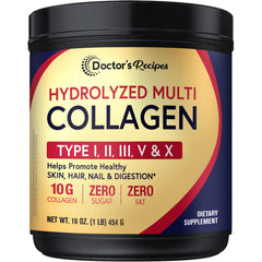 Doctor's Recipes multi collagen bottle for daily supplementation